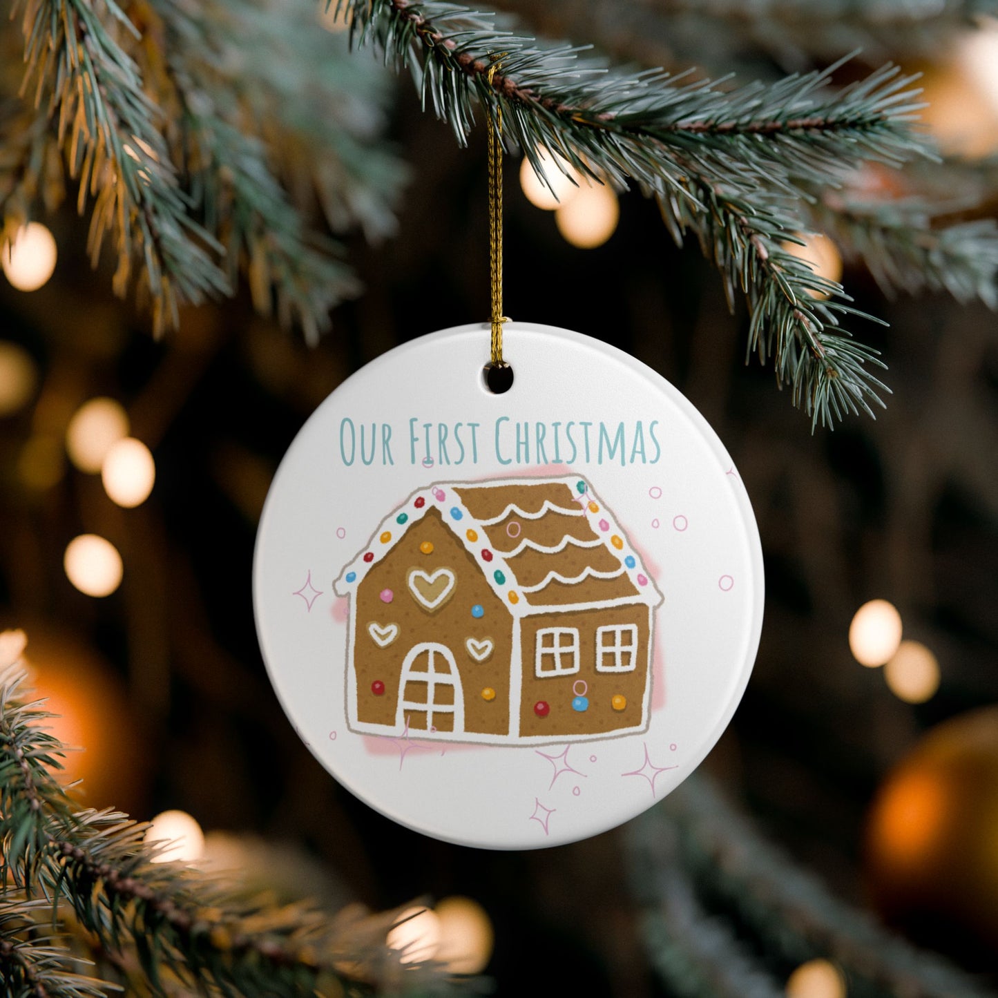 Gingerbread House Ornament