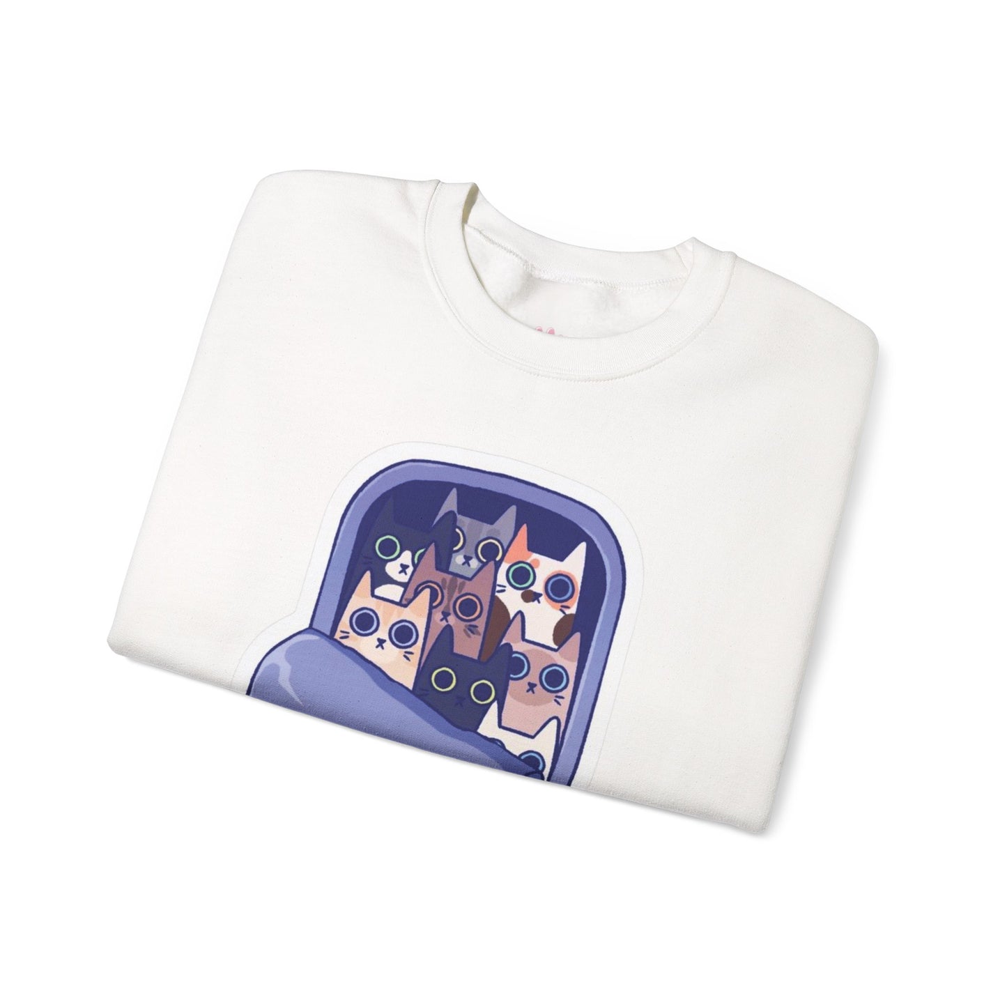 Cats as Sardines Sweatshirt