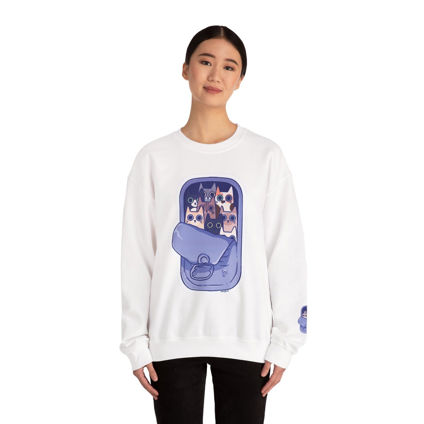 Cats as Sardines Sweatshirt