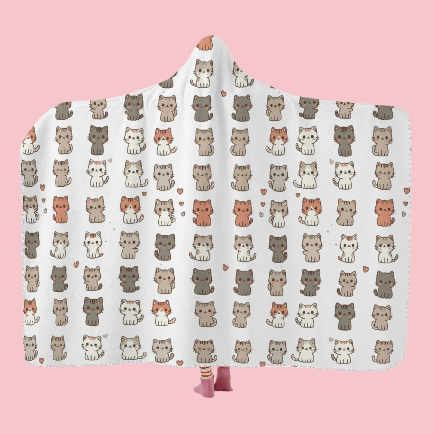 Hooded Cat Blanket