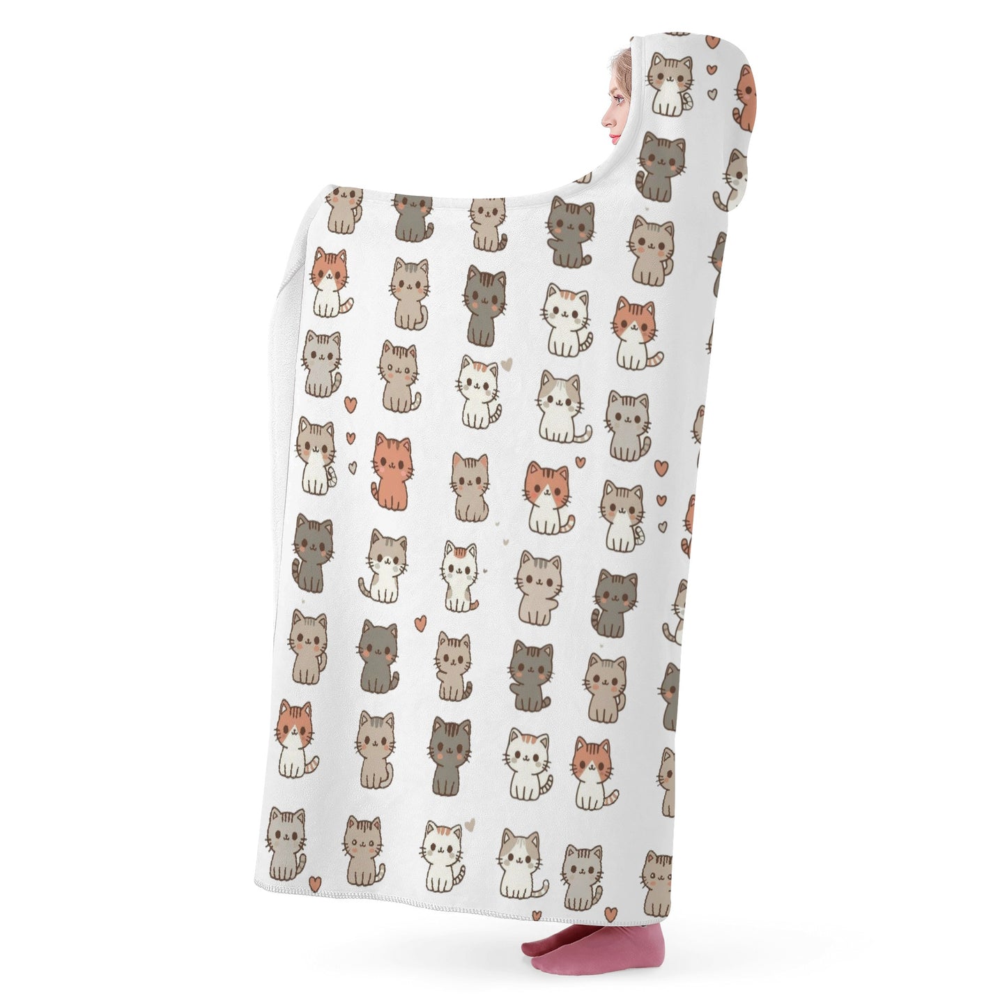 Hooded Cat Blanket