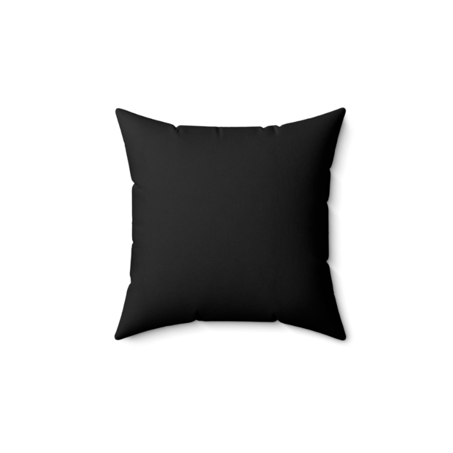 Black Cat in the Poppies Pillow