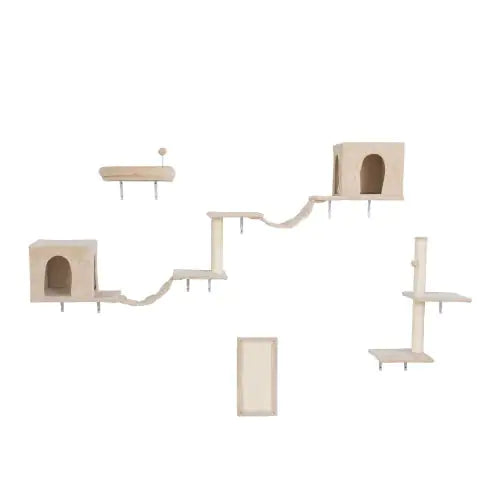 Wall-mounted Cat Tree