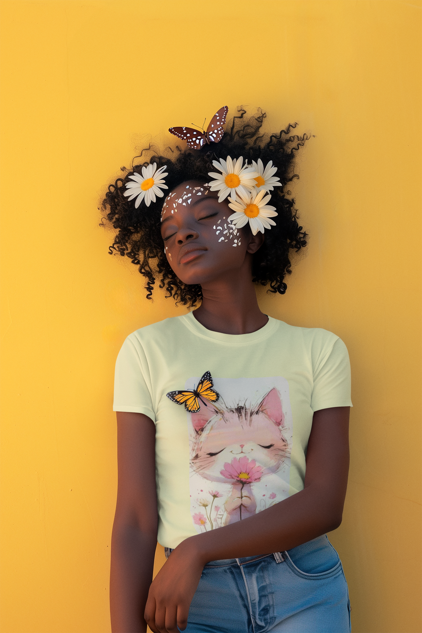 Smell the Luv Cat Tee