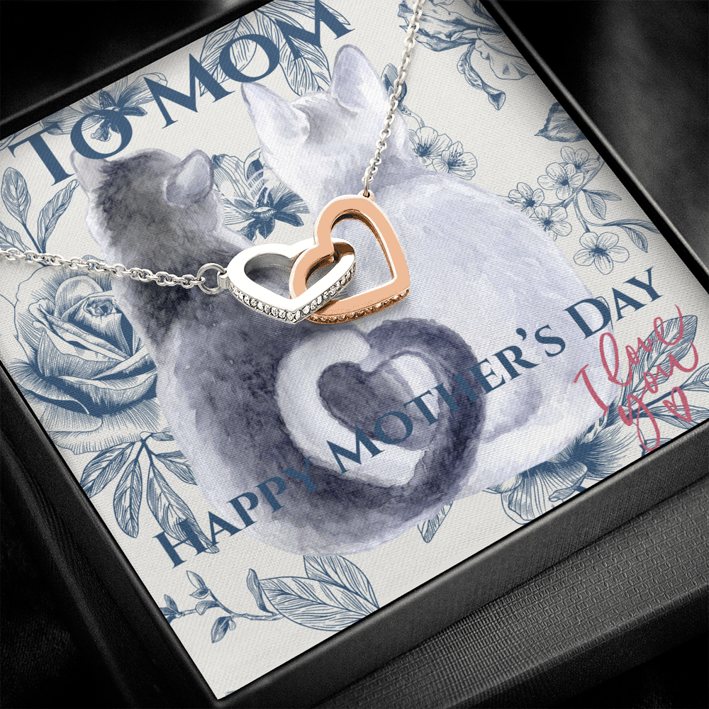 Two Hearts Together Necklace – The Best Mother's Day Gift!