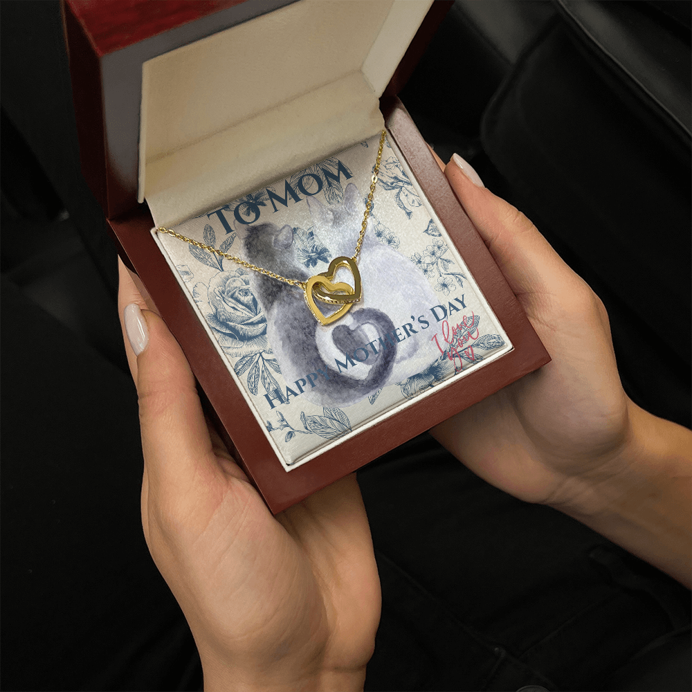 Two Hearts Together Necklace – The Best Mother's Day Gift!