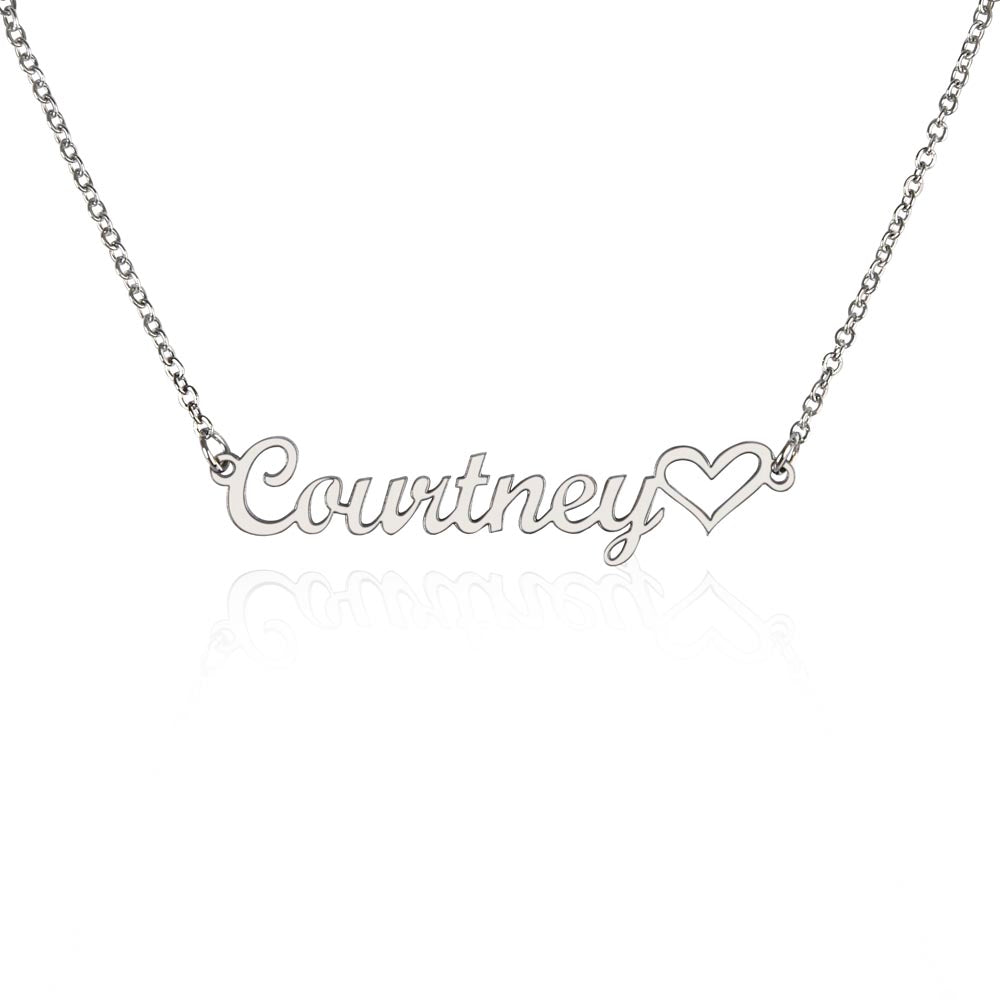 Personalized Christmas Name Necklace