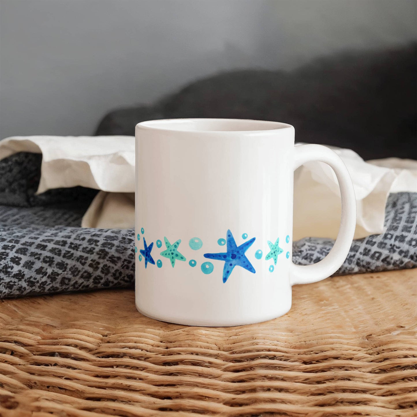 Cat Fishing Mug – Funny Nautical Coffee Cup for Cat Lovers & Anglers