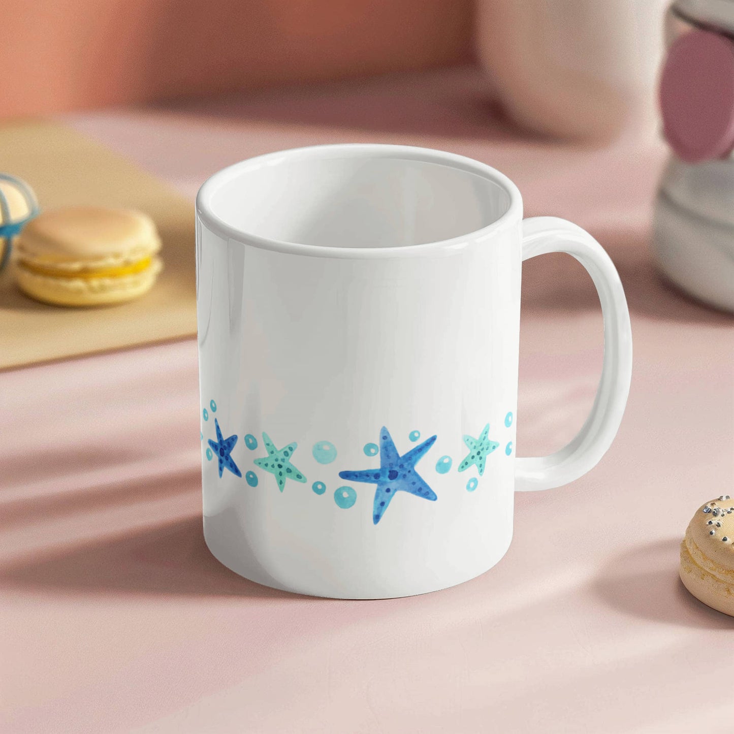 Cat Fishing Mug – Funny Nautical Coffee Cup for Cat Lovers & Anglers