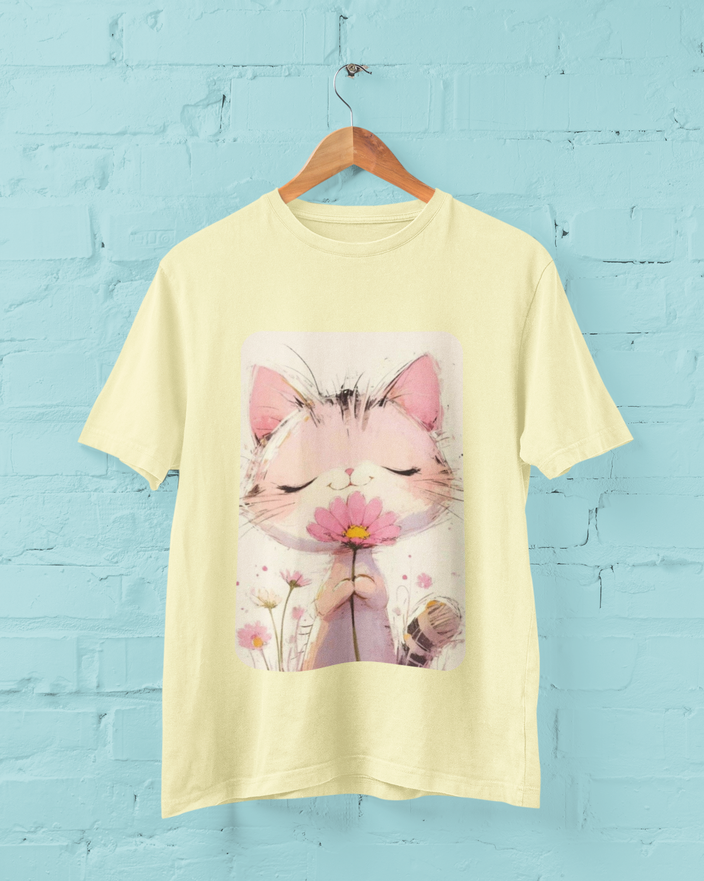 Smell the Luv Cat Tee
