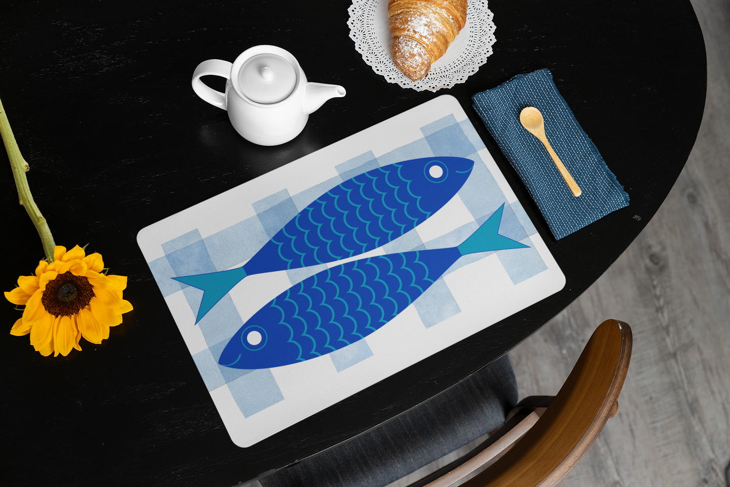 Sardine & Sunshine Coffee Mat
