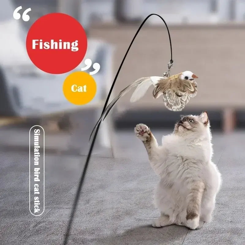 Feather Stick Toy