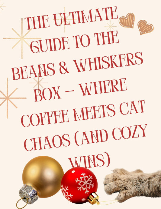 The Ultimate Guide to the Beans & Whiskers Box — Where Coffee Meets Cat Chaos (and Cozy Wins)