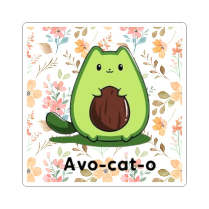 Cute Avo-Cat-O Sticker