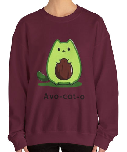 Cute Avo-cat-o Sweatshirt