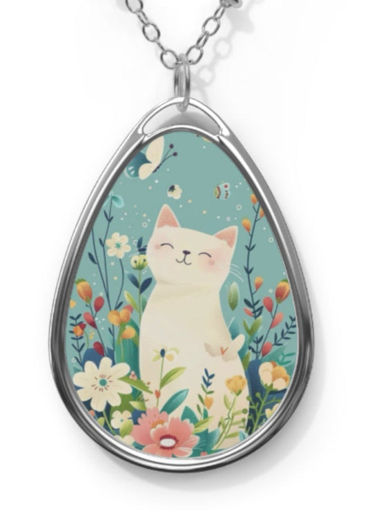 Happy Kitty Necklace