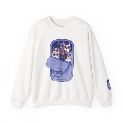 Cats as Sardines Sweatshirt