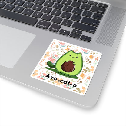 Cute Avo-Cat-O Sticker