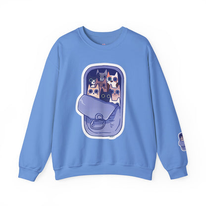 Cats as Sardines Sweatshirt