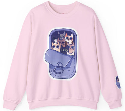 Cats as Sardines Sweatshirt
