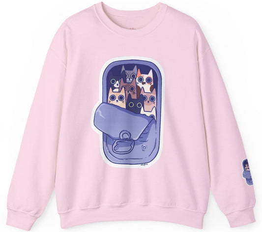 Cats as Sardines Sweatshirt