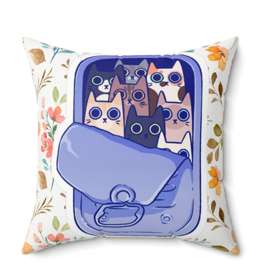 Cats as Sardines Pillow