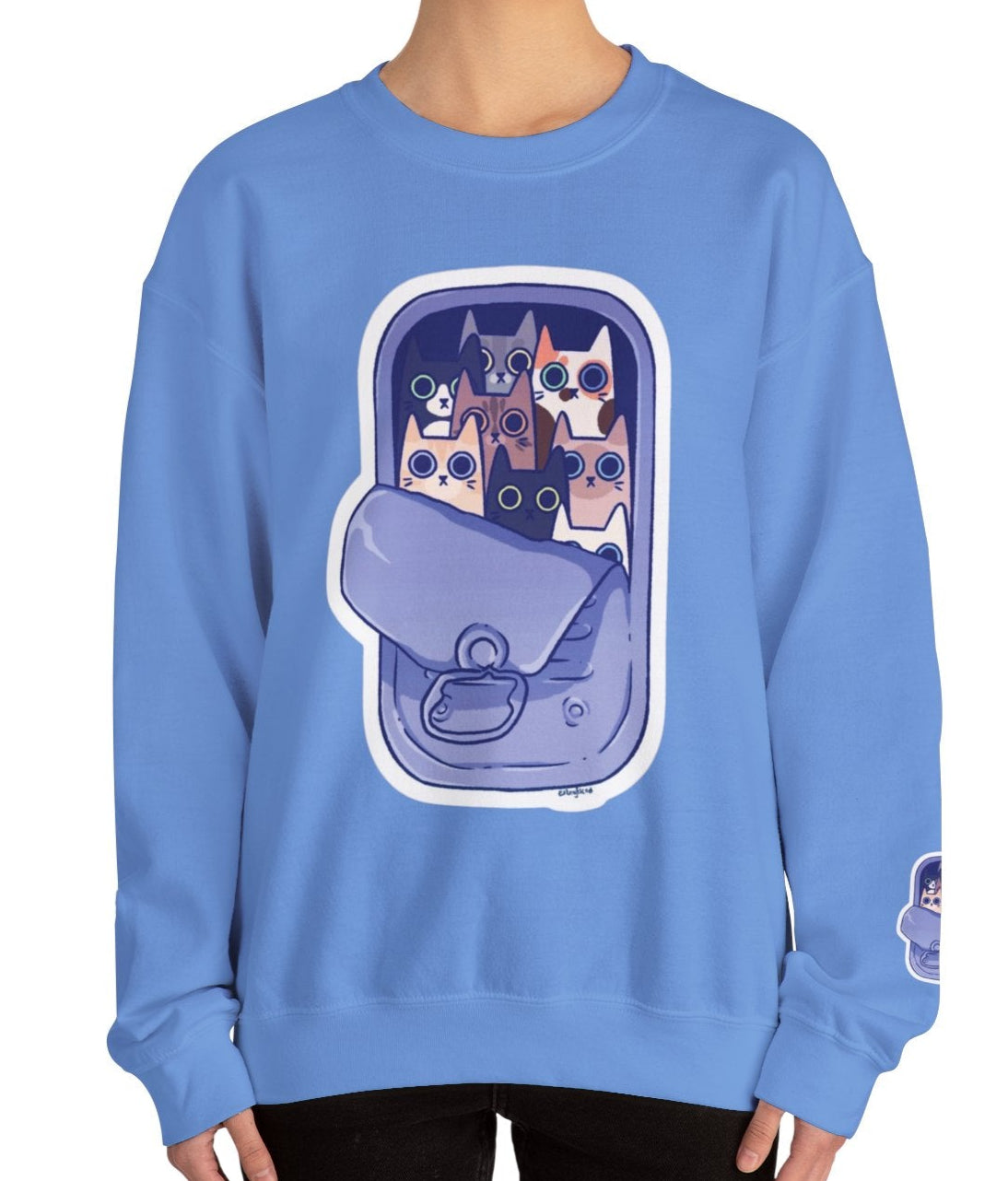 Cats as Sardines Sweatshirt