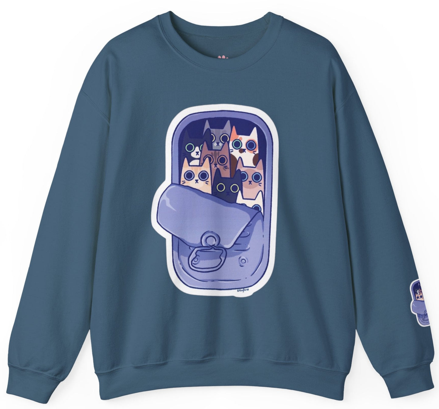 Cats as Sardines Sweatshirt