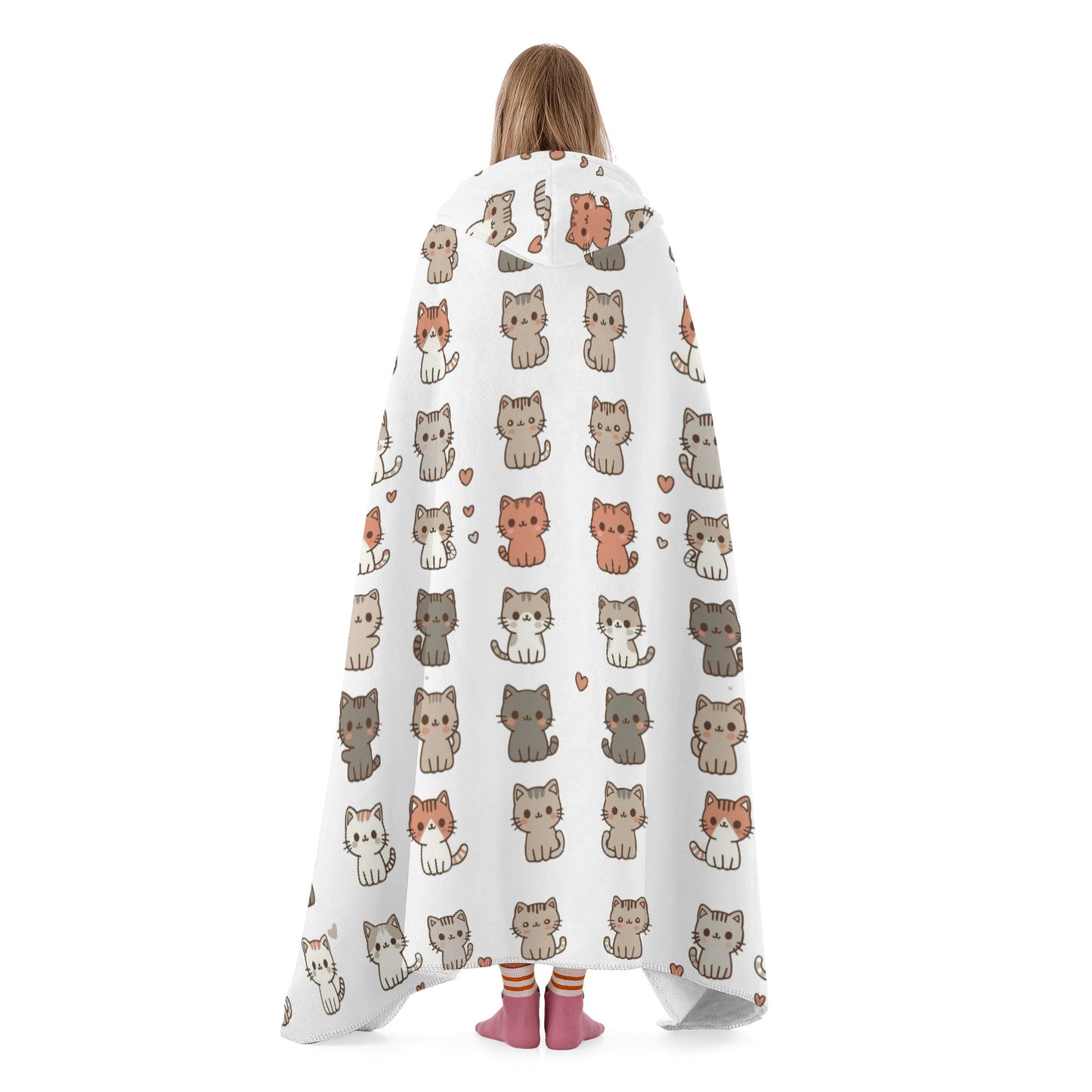 Hooded Cat Blanket