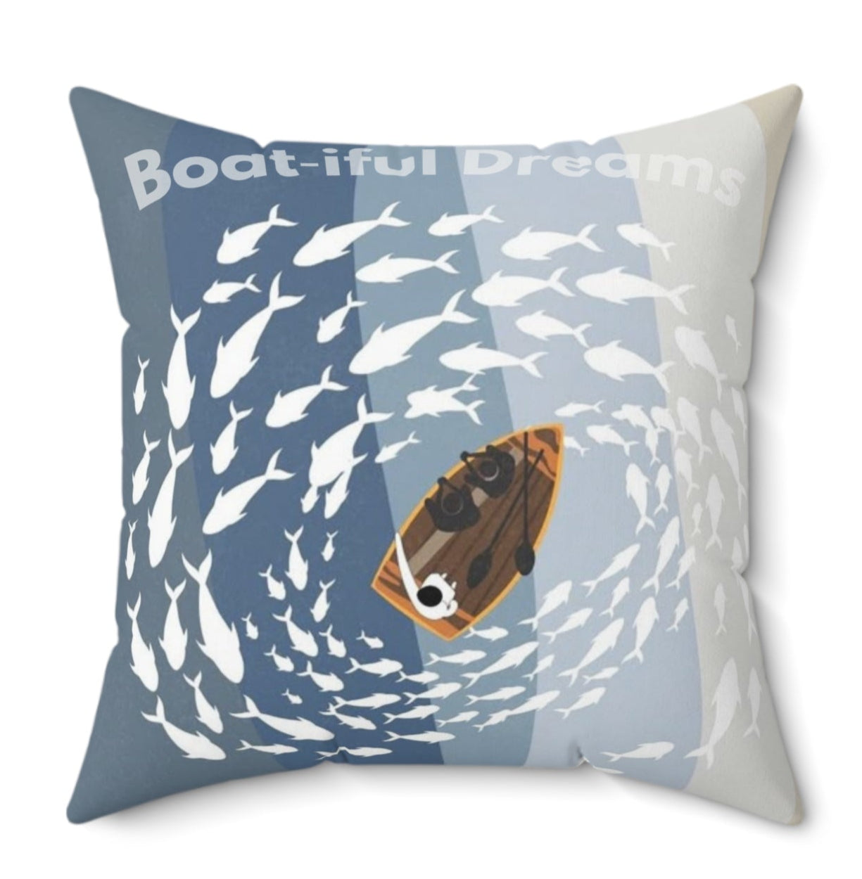 Boat-iful Dreams Pillow