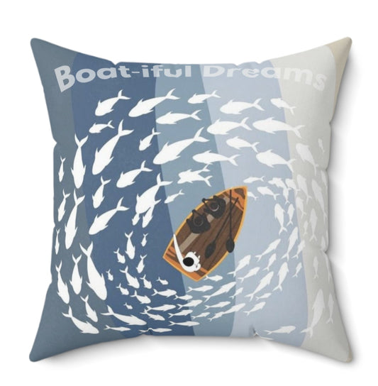Boat-iful Dreams Pillow