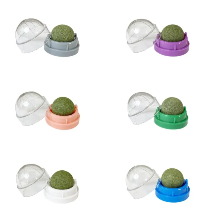 Interactive Avocado Catnip Ball Toy