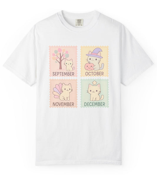 Cat for All Seasons Tee