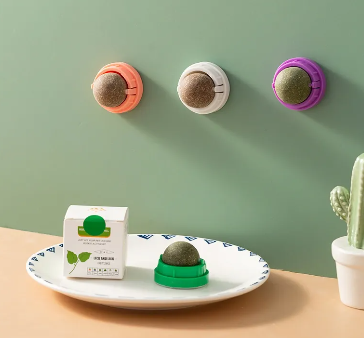 Interactive Avocado Catnip Ball Toy