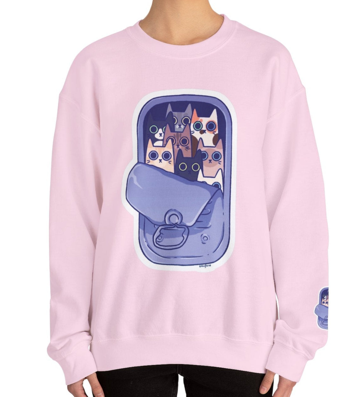 Cats as Sardines Sweatshirt