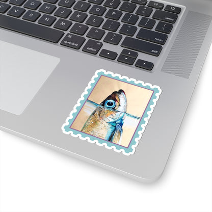 Sardine Stamp Sticker