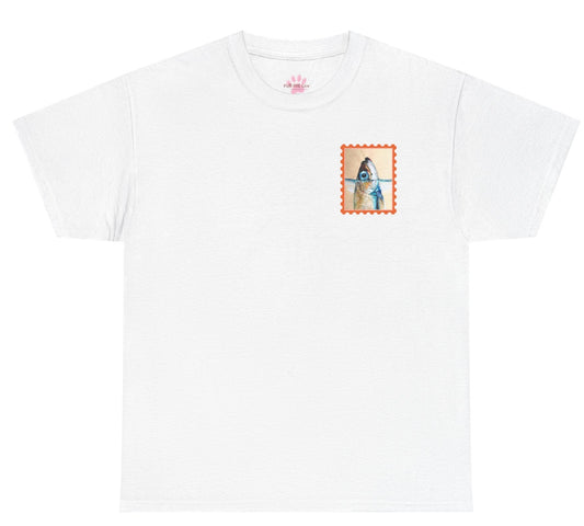 Sardine Postage Stamp Tee