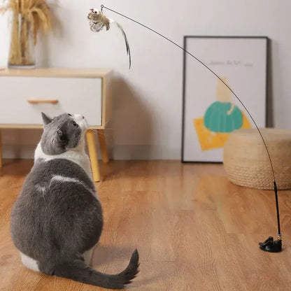 Feather Stick Toy
