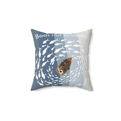 Boat-iful Dreams Pillow