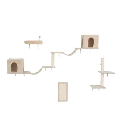 Wall-mounted Cat Tree