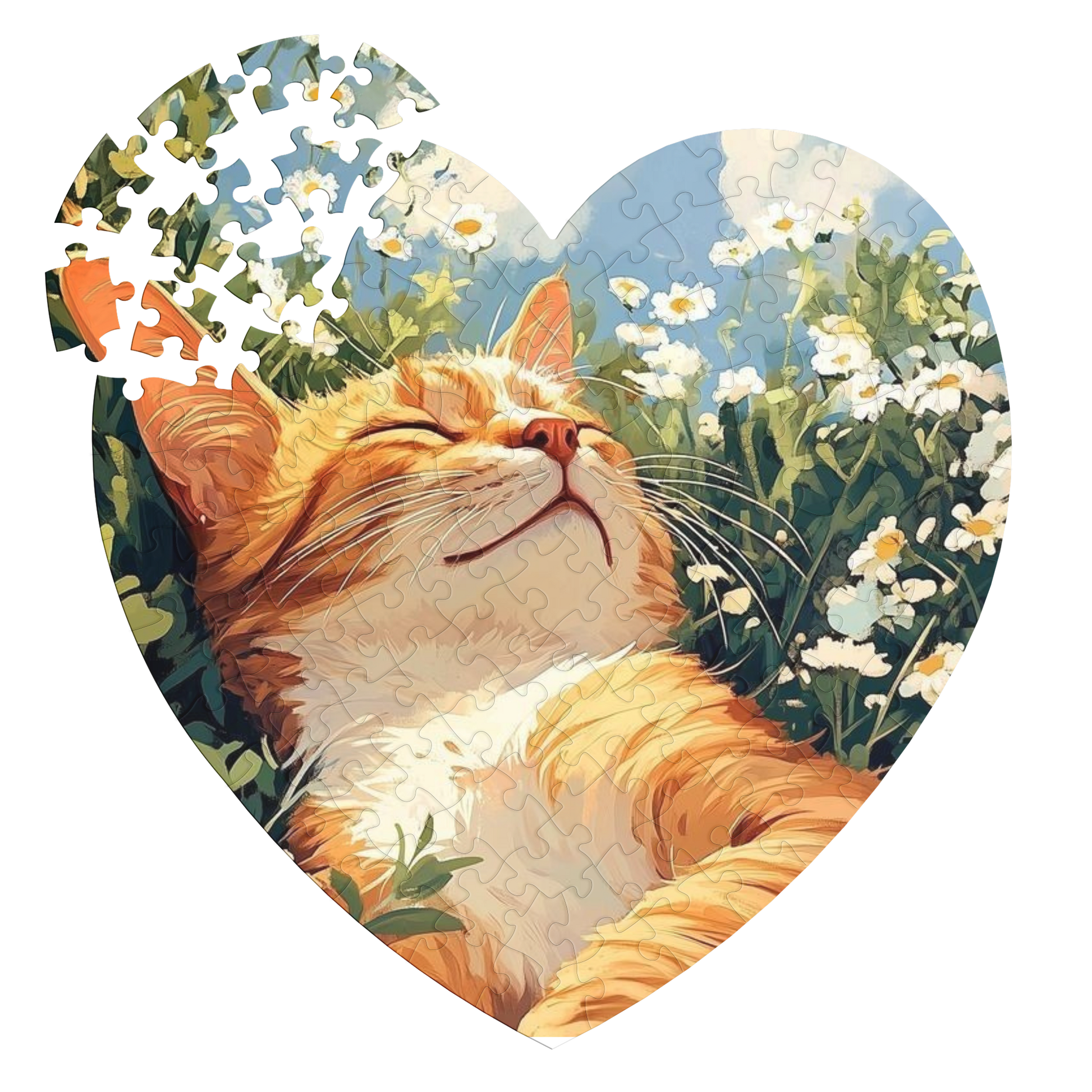 Cat_In_The_Sun_Puzzle_Heart_Puzzle_Detached_Flat_Mockup.png