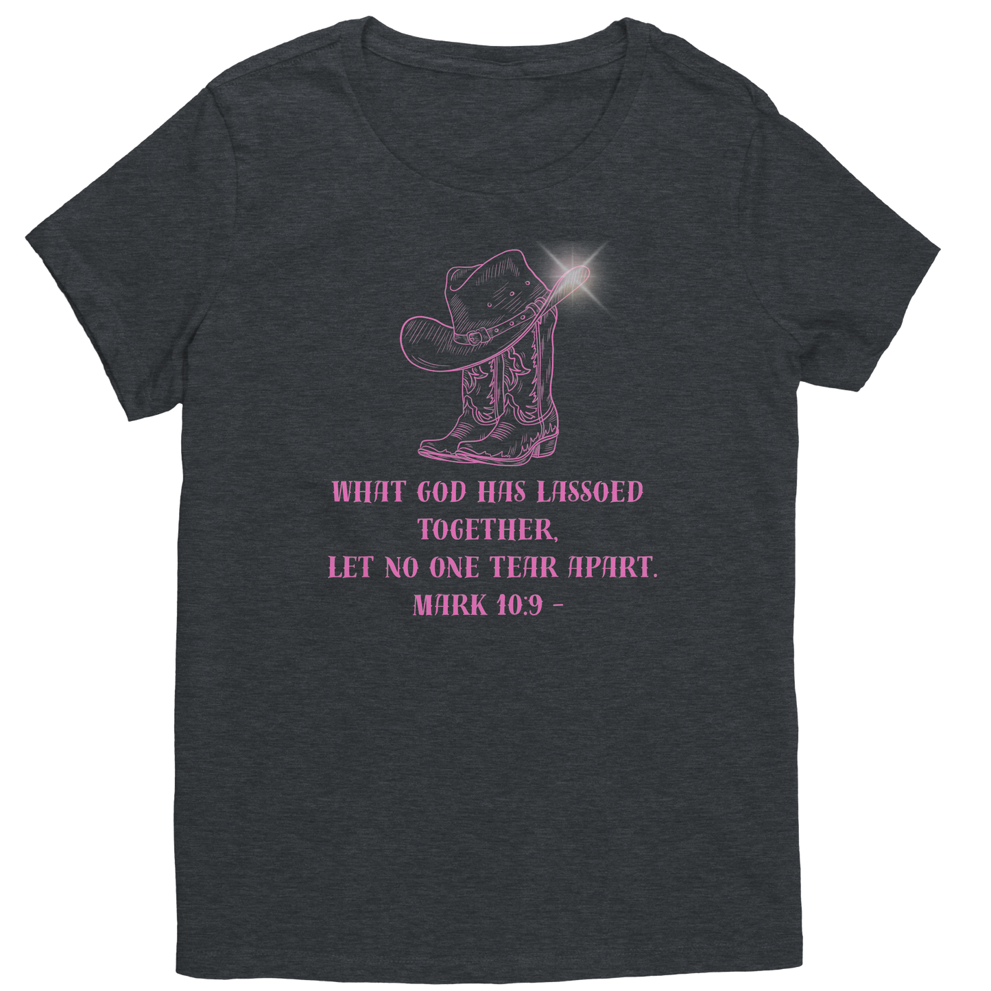 Cowgirl_Wedding_T-Shirt__What_God__Heathered_Charcoal_Mockup.png