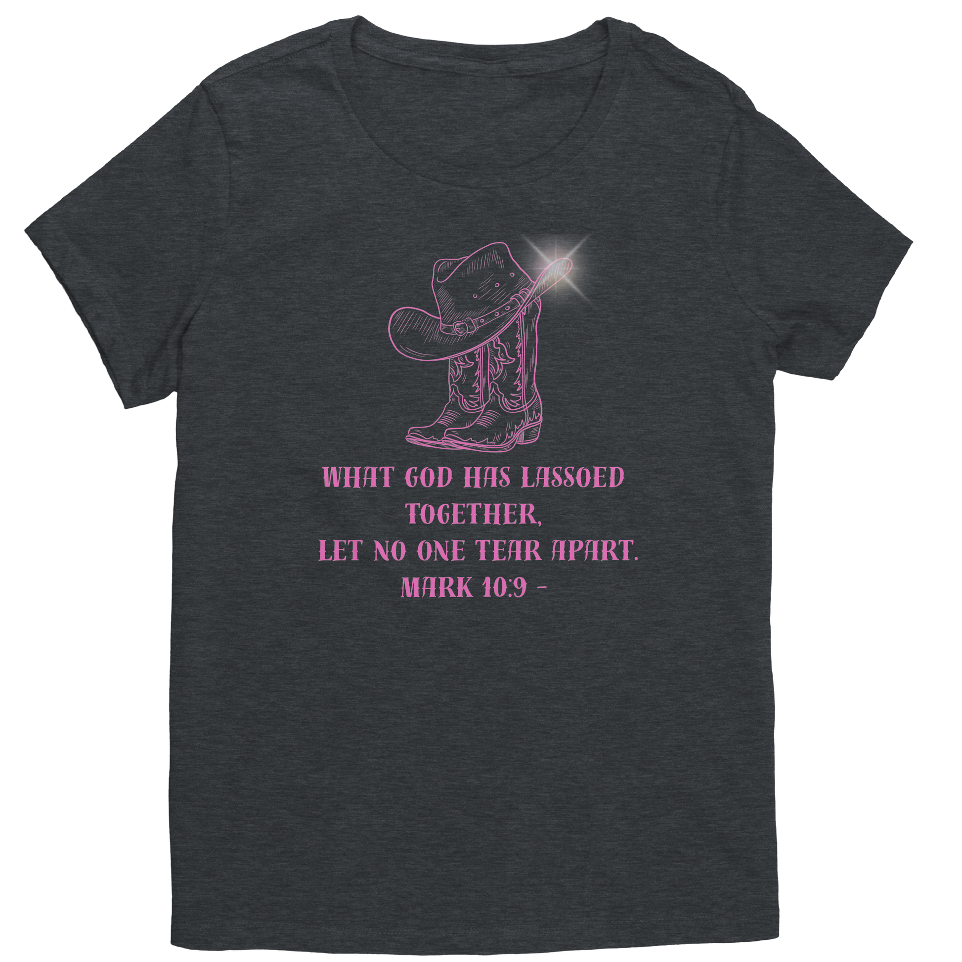 Cowgirl_Wedding_T-Shirt__What_God__Heathered_Charcoal_Mockup.png