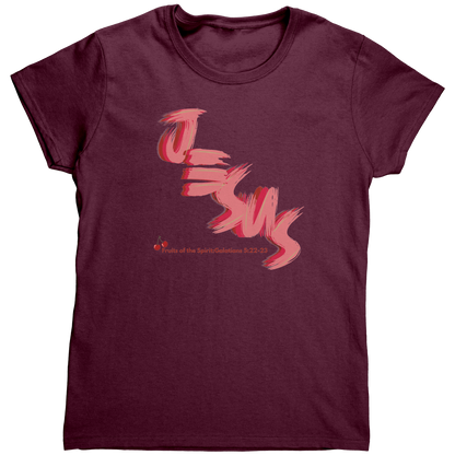Jesus_Brushstroke_T-Shirt__Fruits_of_th_Maroon_Mockup.png