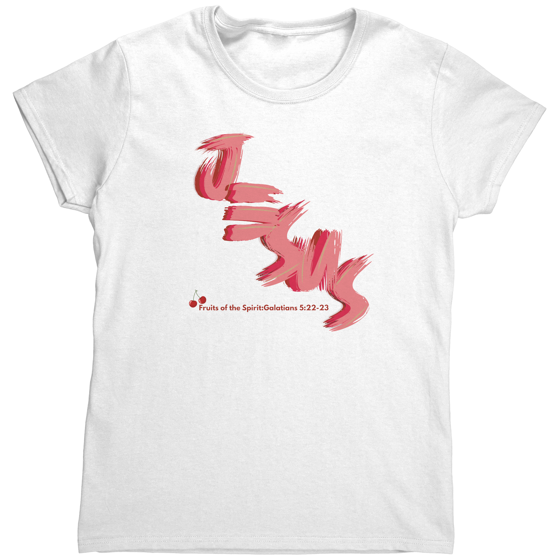 Jesus_Brushstroke_T-Shirt__Fruits_of_th_White_Mockup.png