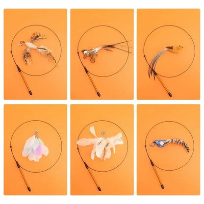 Feather Stick Toy