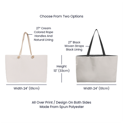 Weekender Beach Tote Bag