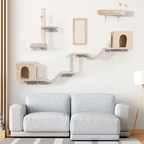 Wall-mounted Cat Tree