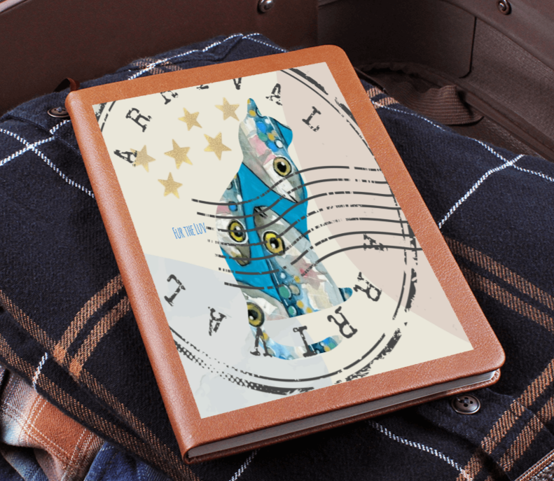 Sardine Cat Postage Journal