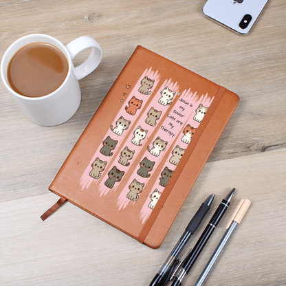 Jesus Is My Savior, Cats Are My Therapy” | Cat Lover Gift | Christian Journal